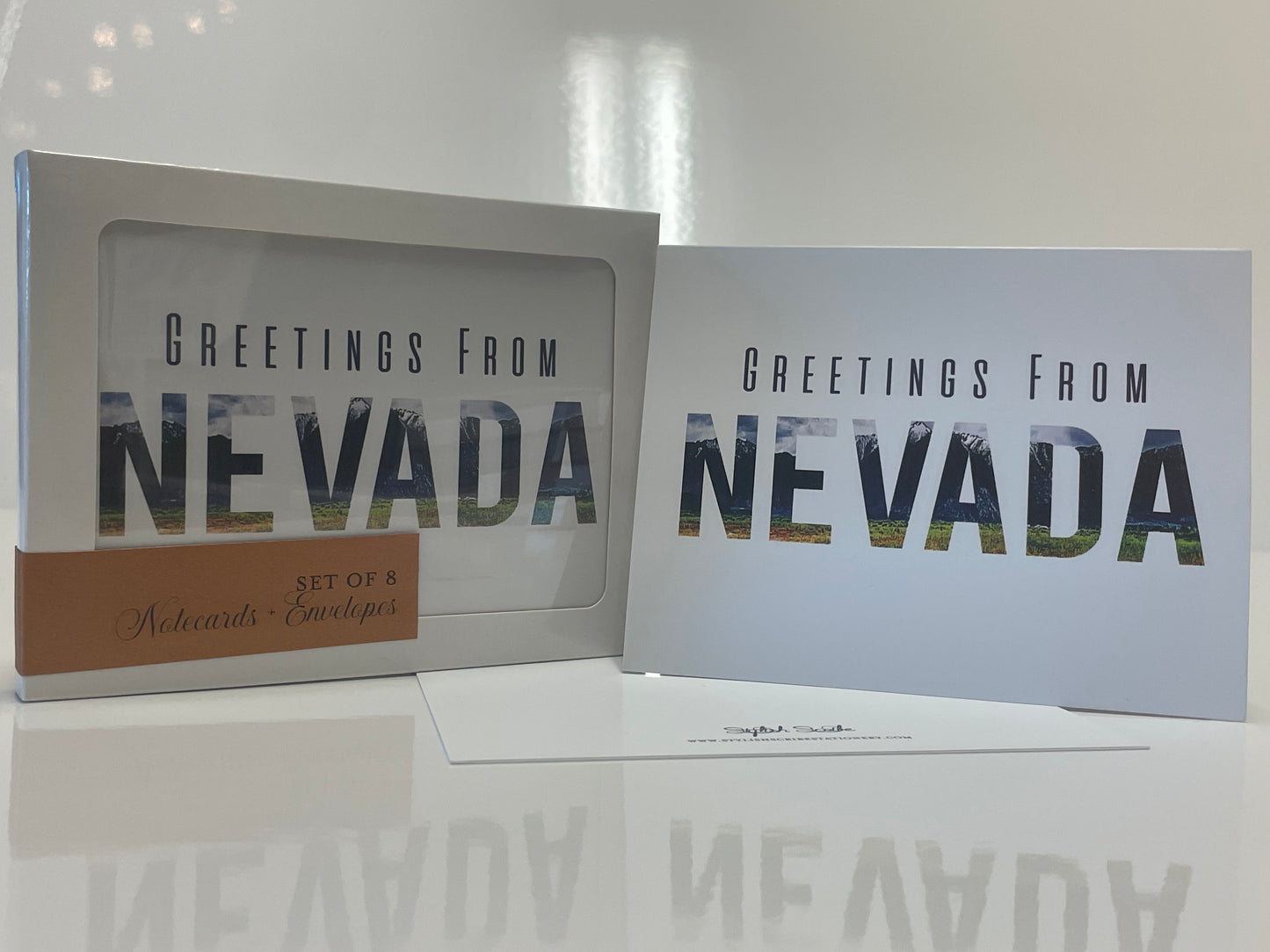 Greetings from Nevada Notecards