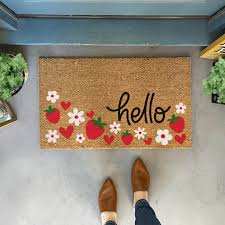 July 12th-  Door Mat Painting