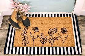June 20th - Spring Door Mat Painting