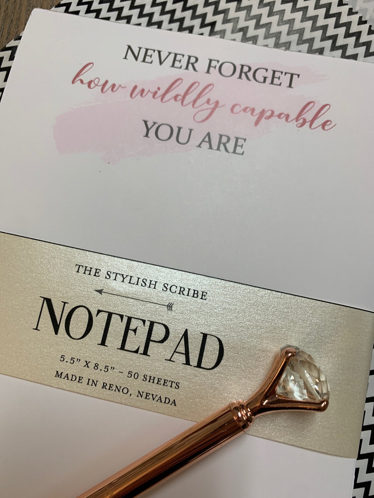 Stylish Notepad Wildly Capable Notepad – Stylish Scribe Stationery
