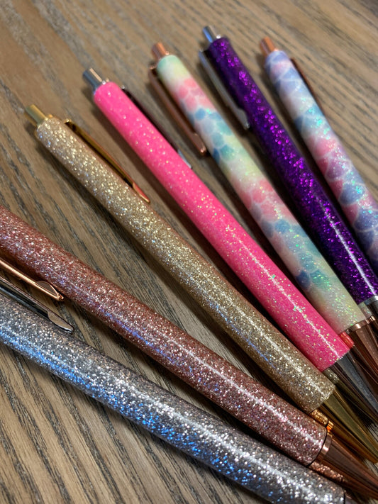Glitter Ballpoint Pens