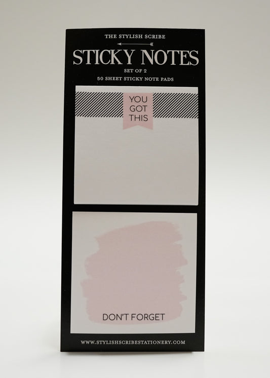 Sticky Notes – Stylish Scribe Stationery