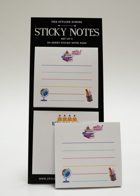 Teacher sticky note set