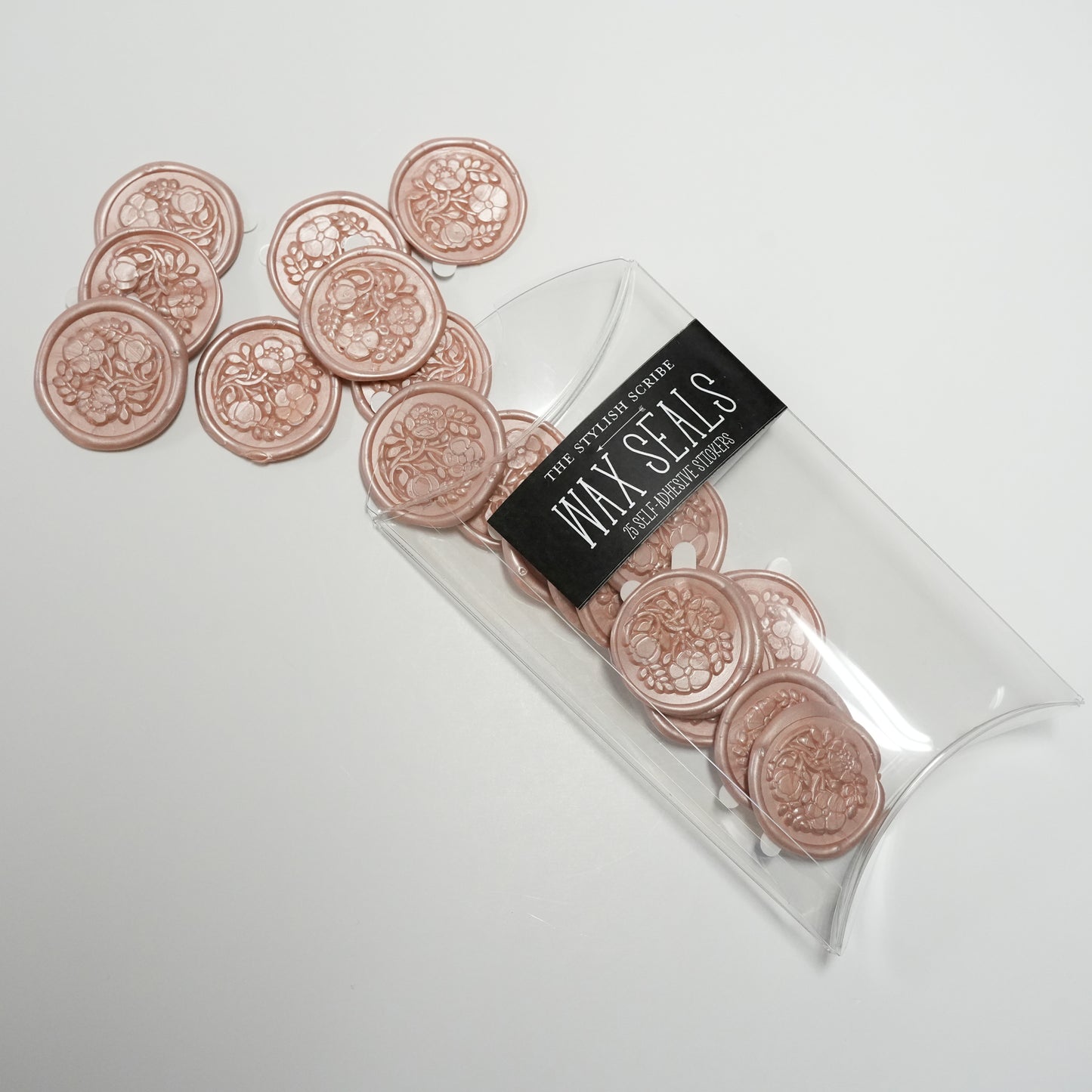 Floral Wax Seal Stickers