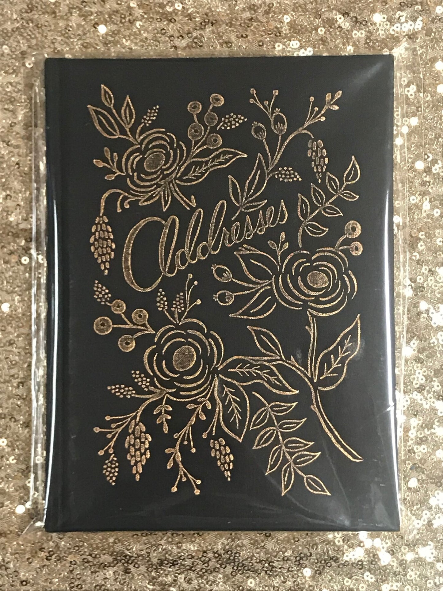 Fancy Gold Address Book