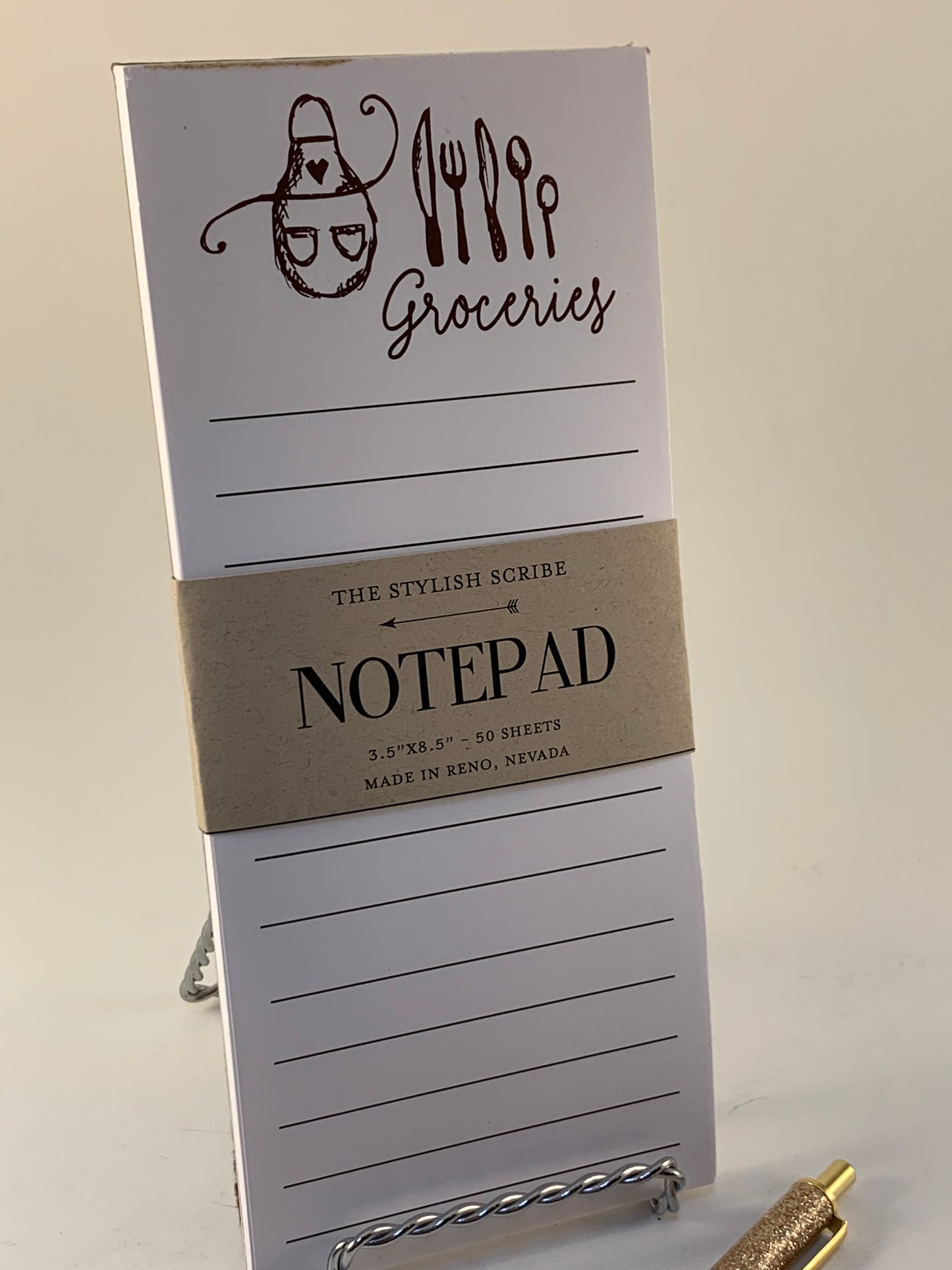 Grocery Magnet Notepad