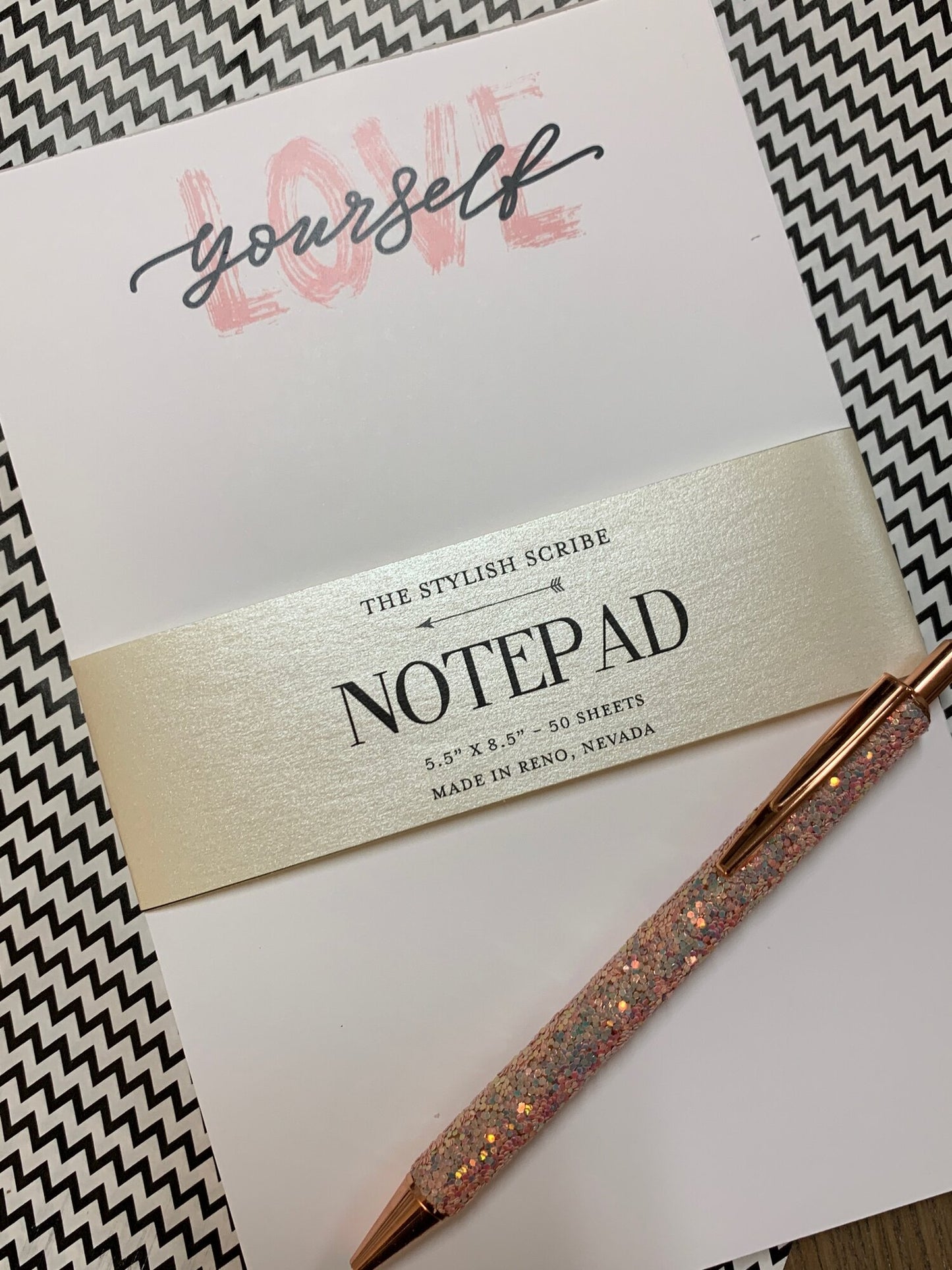 Love Yourself Notepad