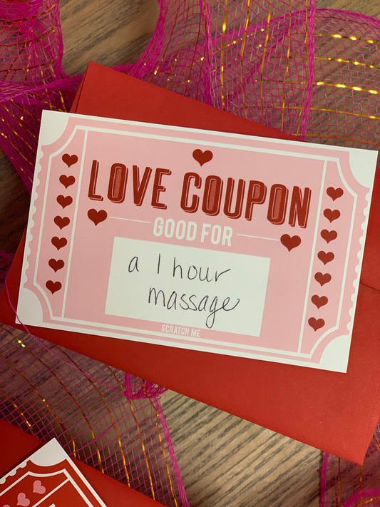 Scratch Off Love Notes