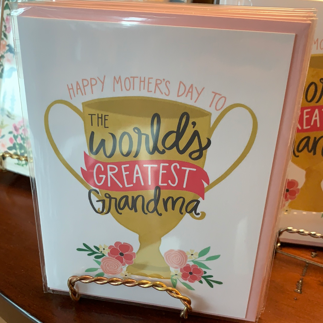 Worlds greatest Grandma card