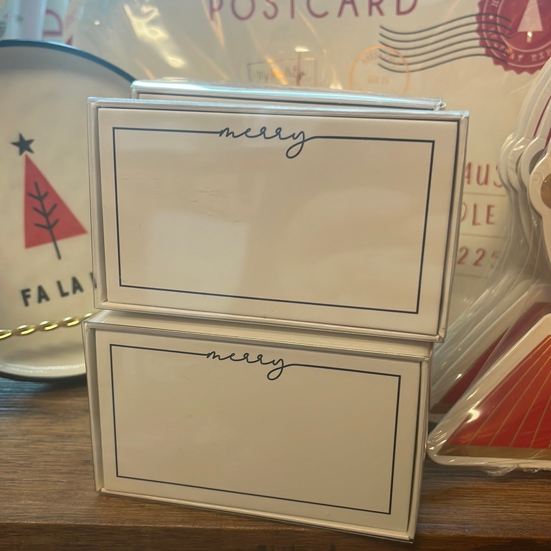 Holiday place cards