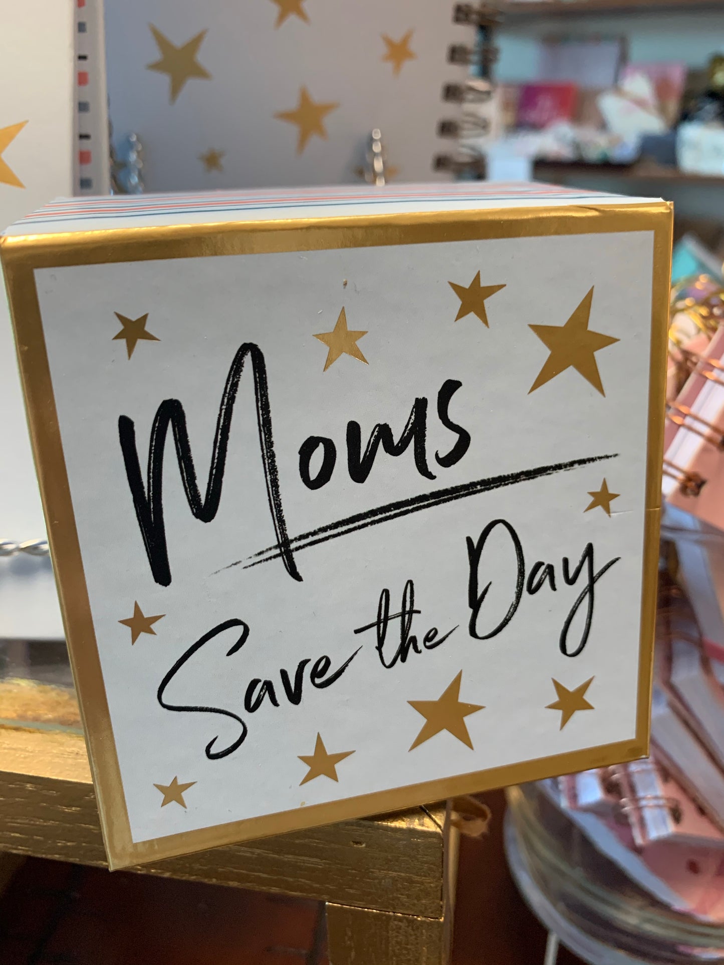 Moms Save the Date Notepad and Pen
