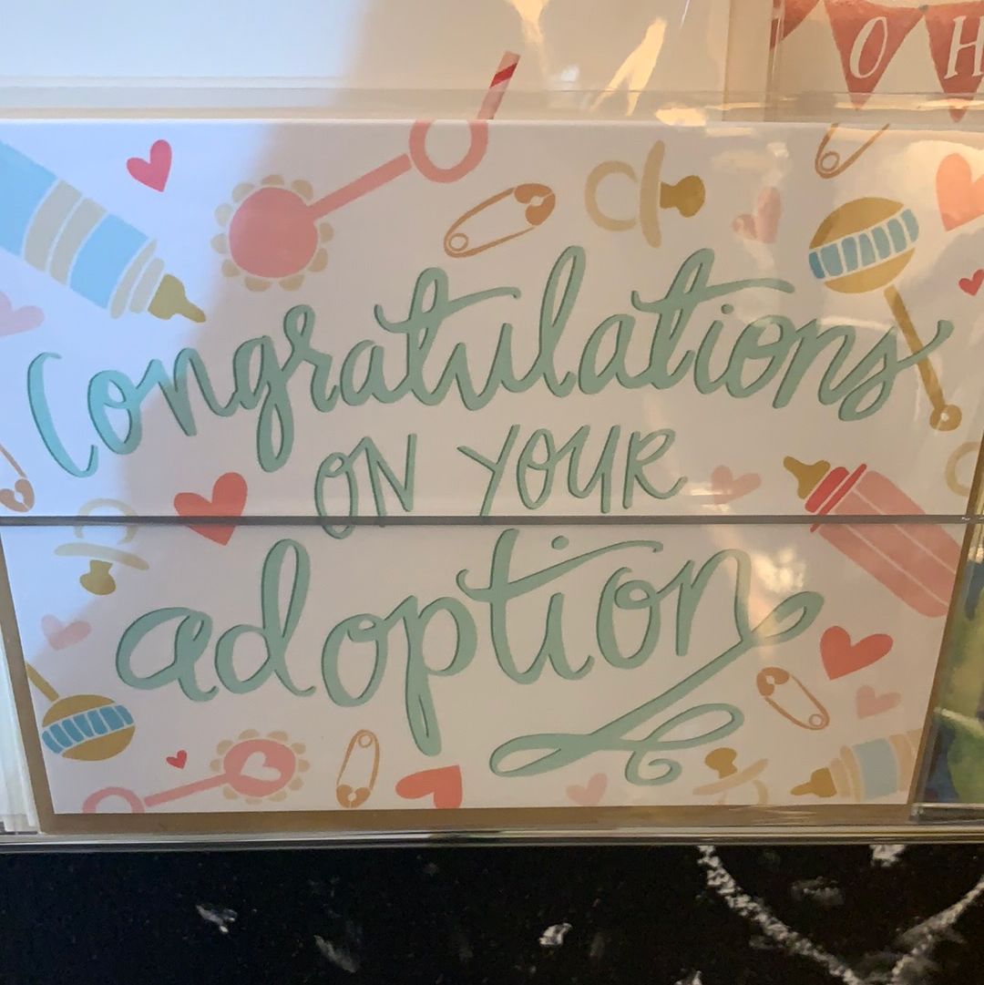 Congratulations on your Adoption baby