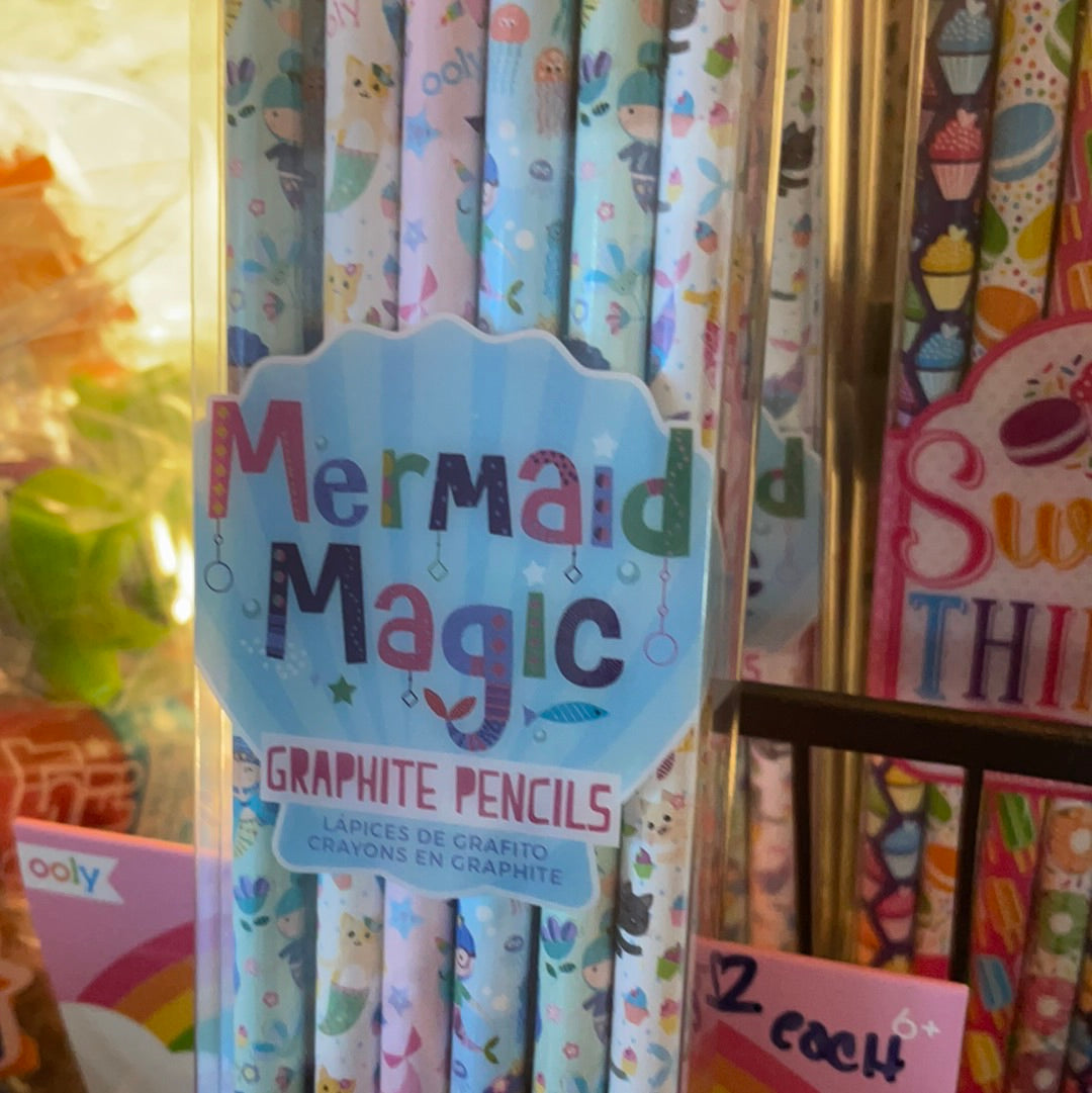 Mermaid  Pencil Set