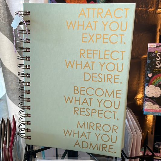 Attract what you expect Notebook