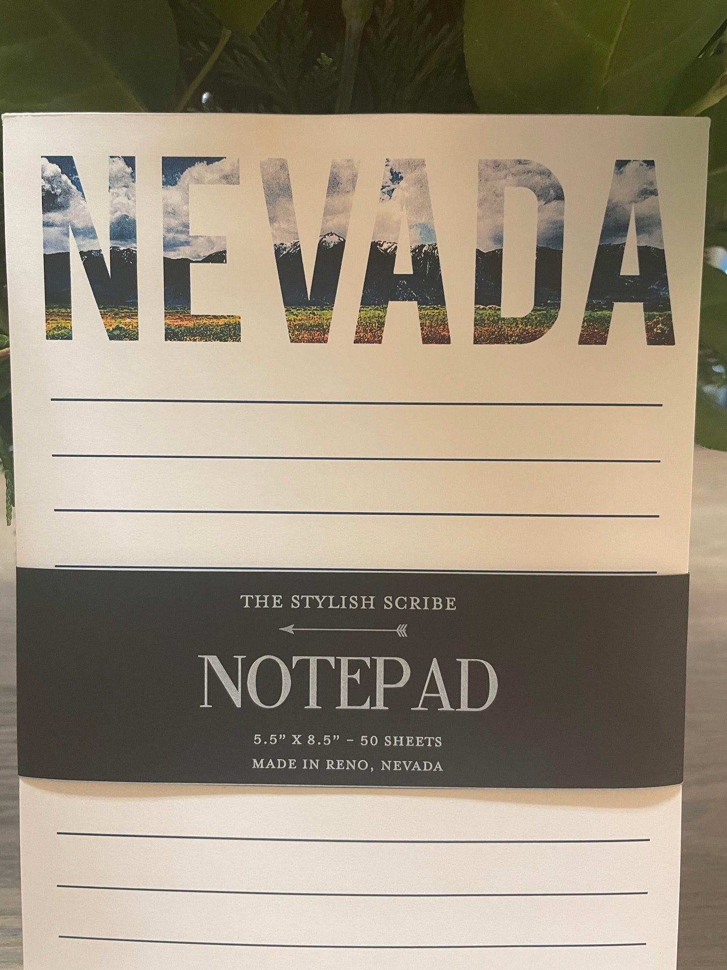 Nevada Mountain Notepad