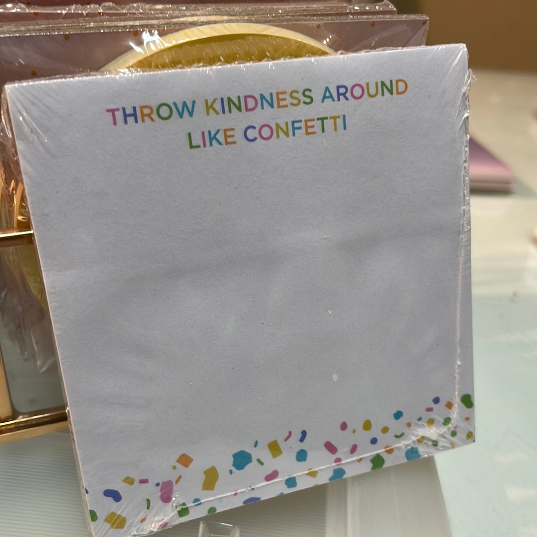 Throw Kindness small Sticky notes