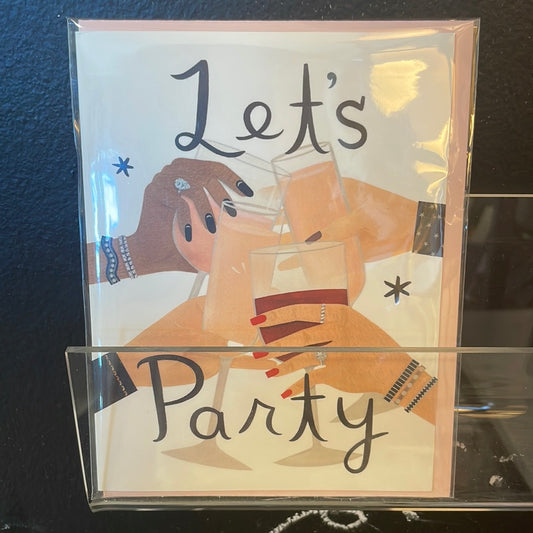 Let’s party card