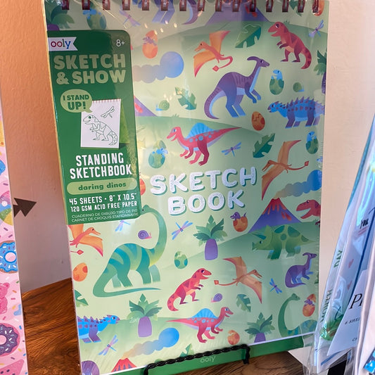 Dinosaur Standing Sketch Book