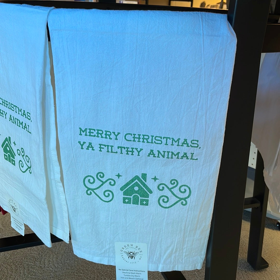 Holiday tea towels - 4 designs
