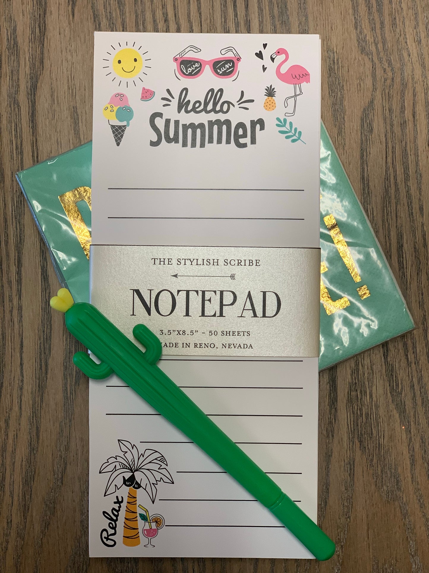 Summer Fun Notepad