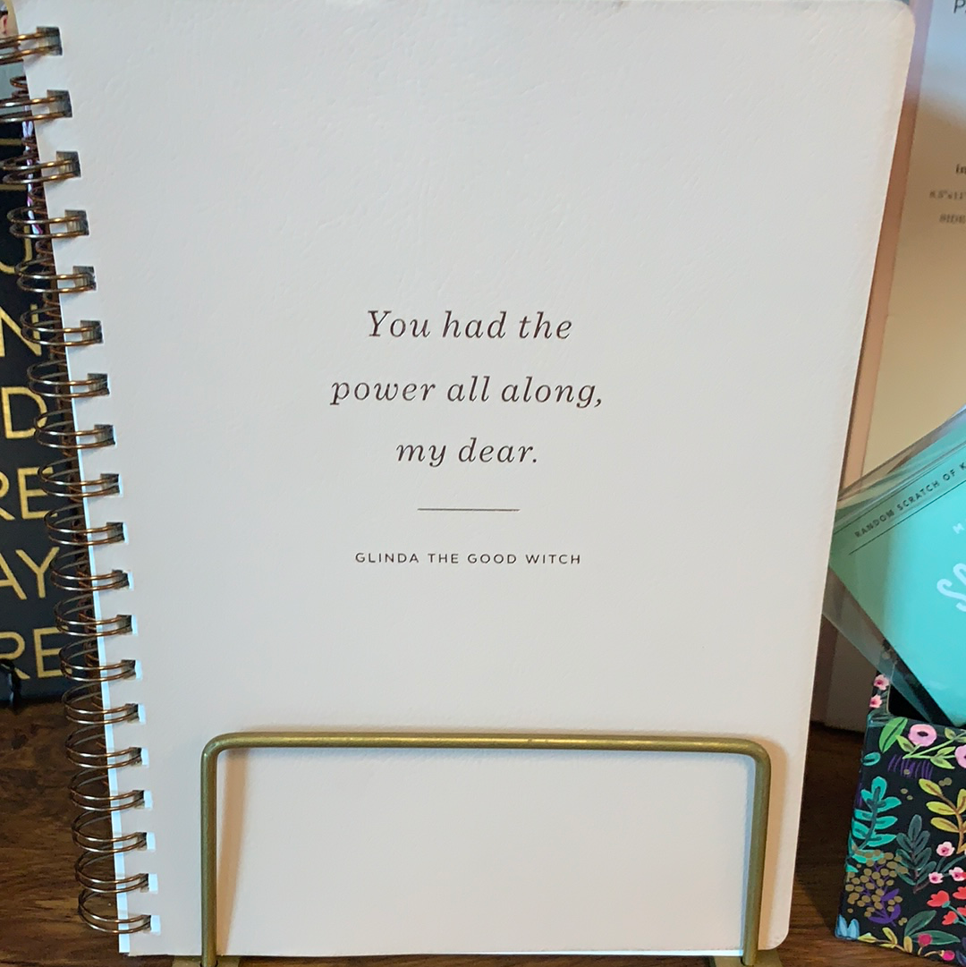 Glenda Good Witch Quote Notebook