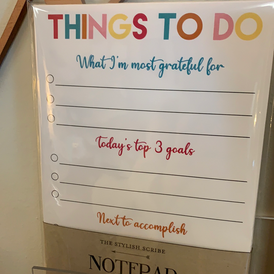 Things to do Notepad