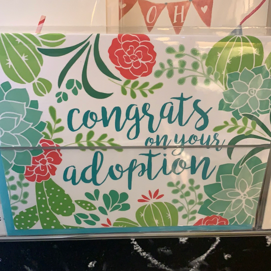 Congrats on your adoption succulents