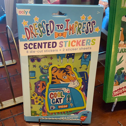 Scented Cool Cat Stickers