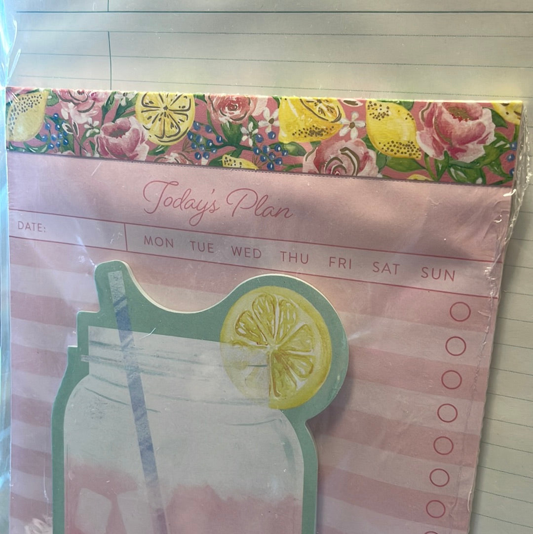 Set of 3 lemonade notepads