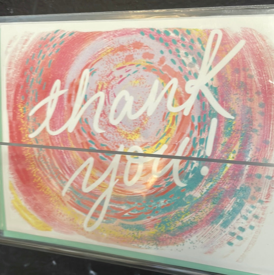Thank you Watercolor card