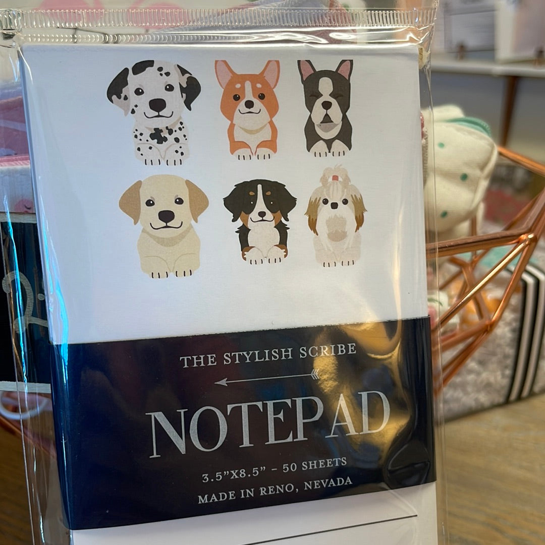 Dog notepad