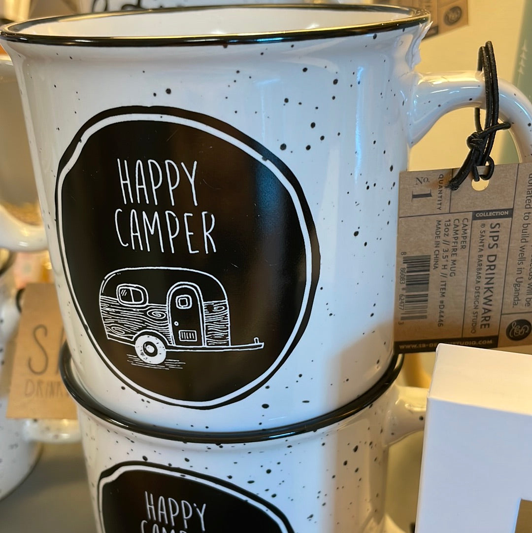 Happy Camper Campfire Mug