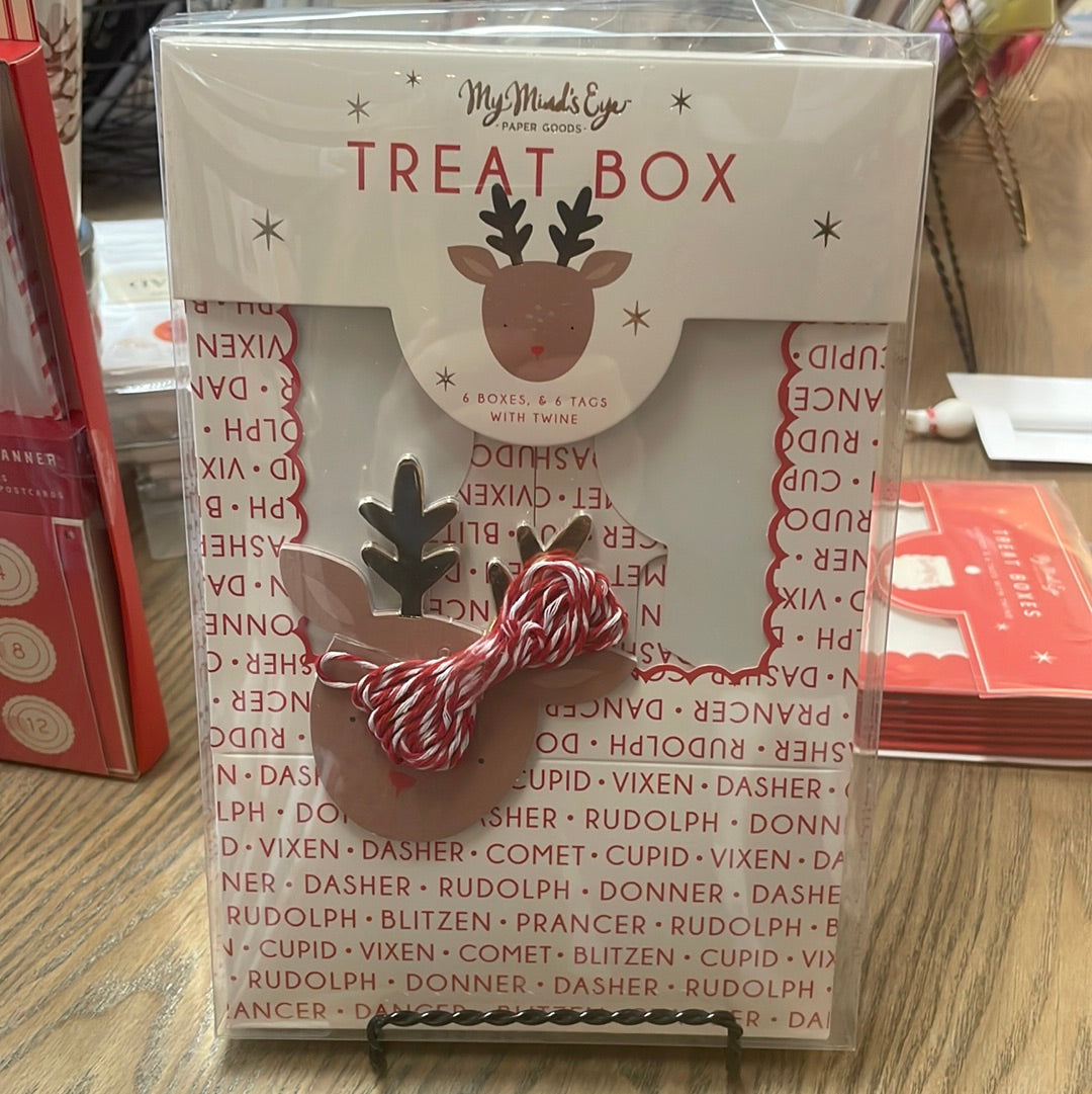 Reindeer treat boxes
