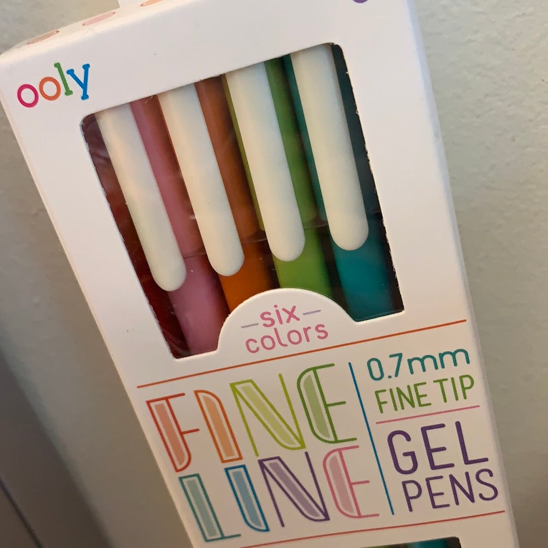 Fine Line Gel Pens