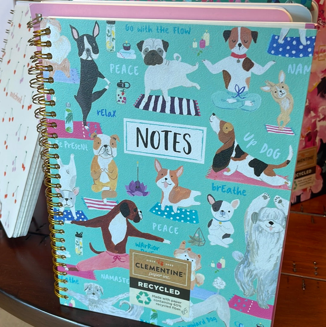 Doggy yoga notebook