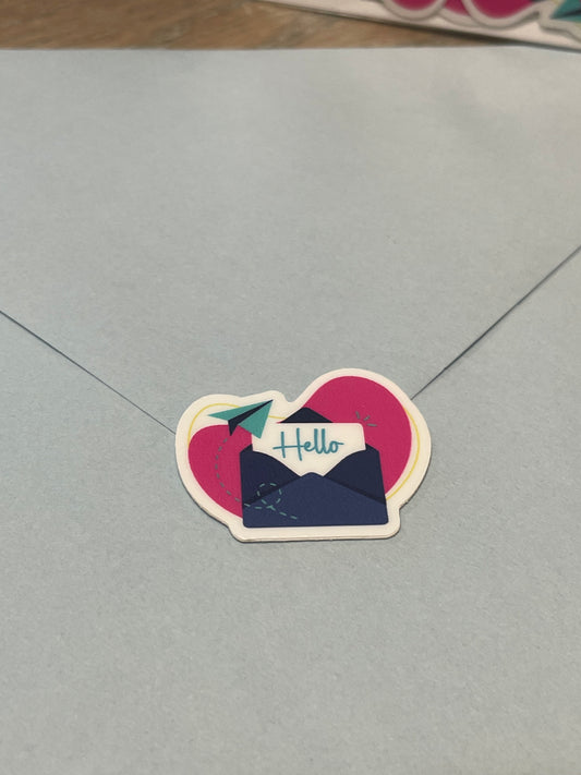 Paper Airplane Envelope Seals
