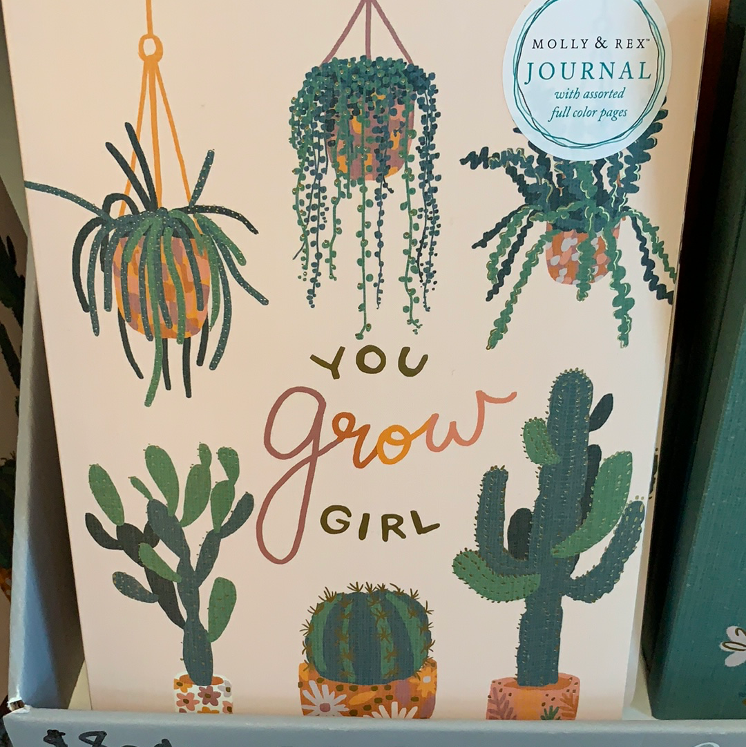 You Grow Girl notebook