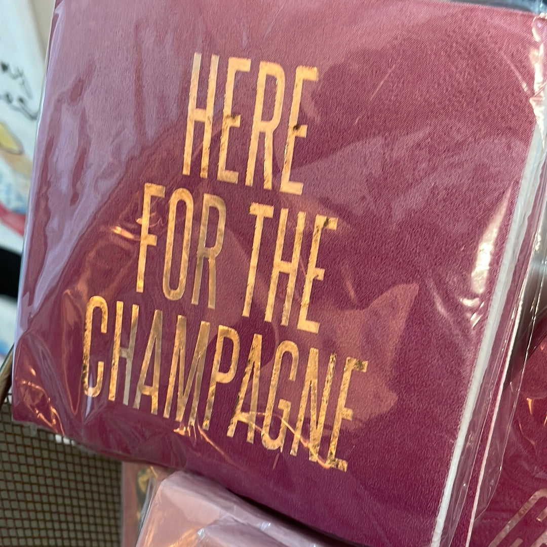 Here for the Champagne Napkins