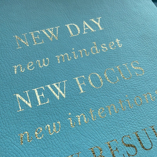 New Day New Mindset Softcover Notebook