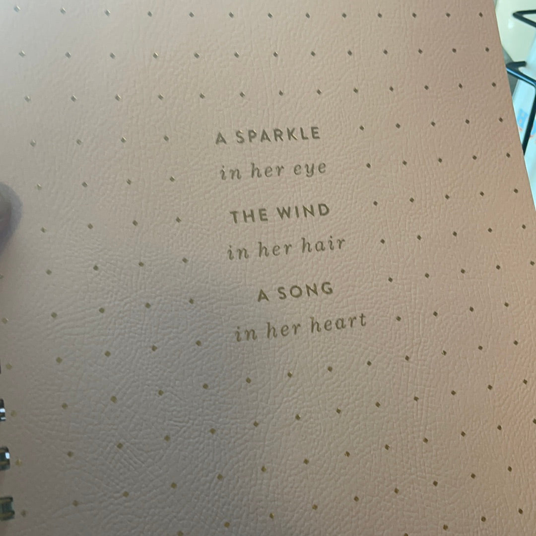 Sparkle and Song Notebook