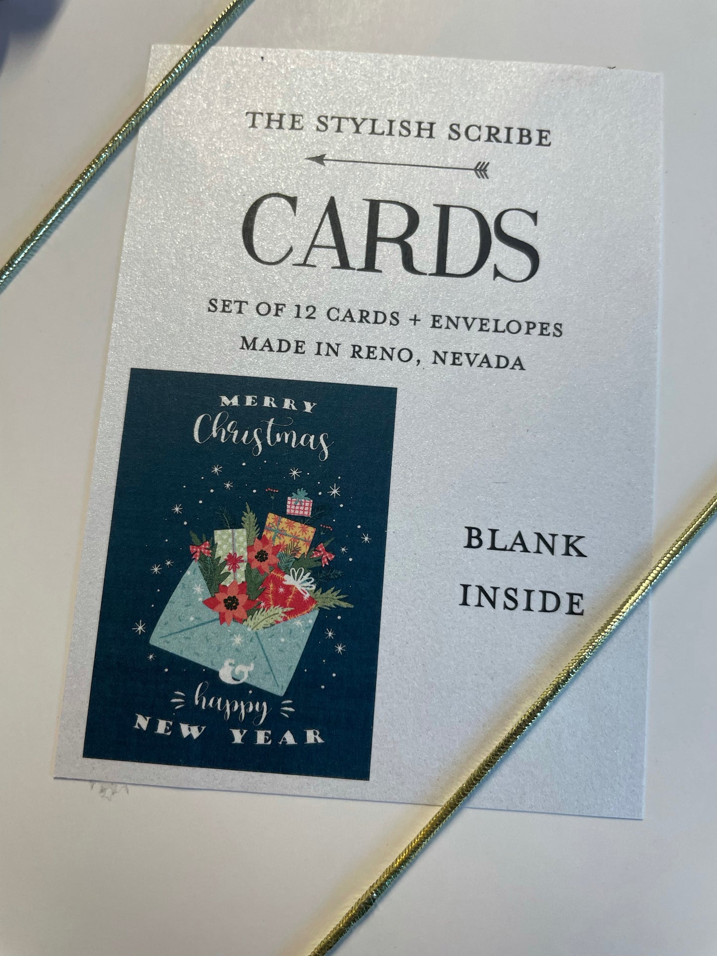 Floral Envelope Boxed Holiday cards
