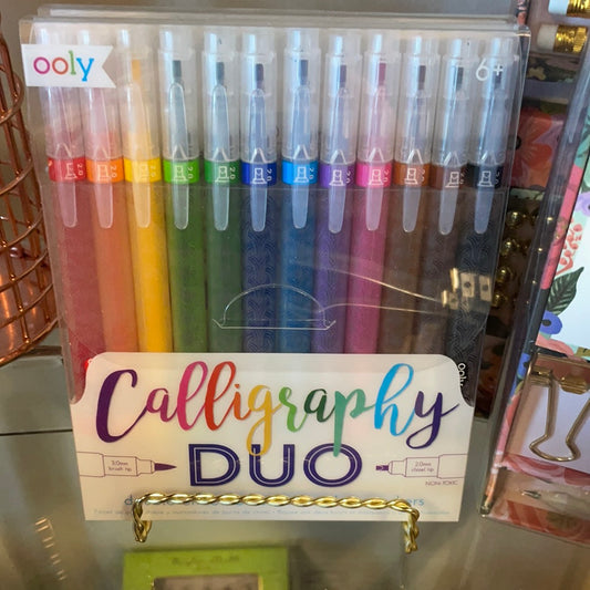 Calligraphy duo pen set