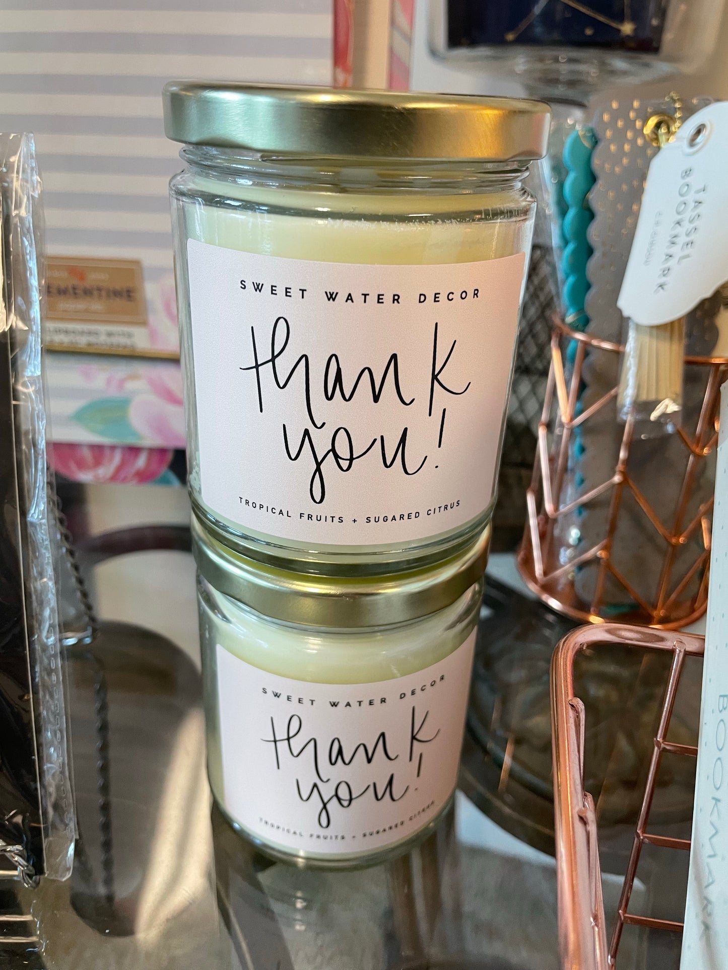 Thank You Candle
