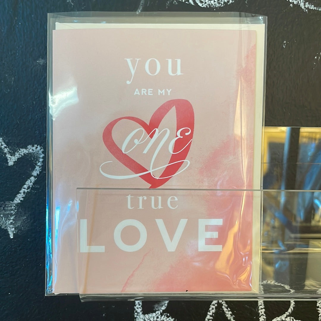One true love card