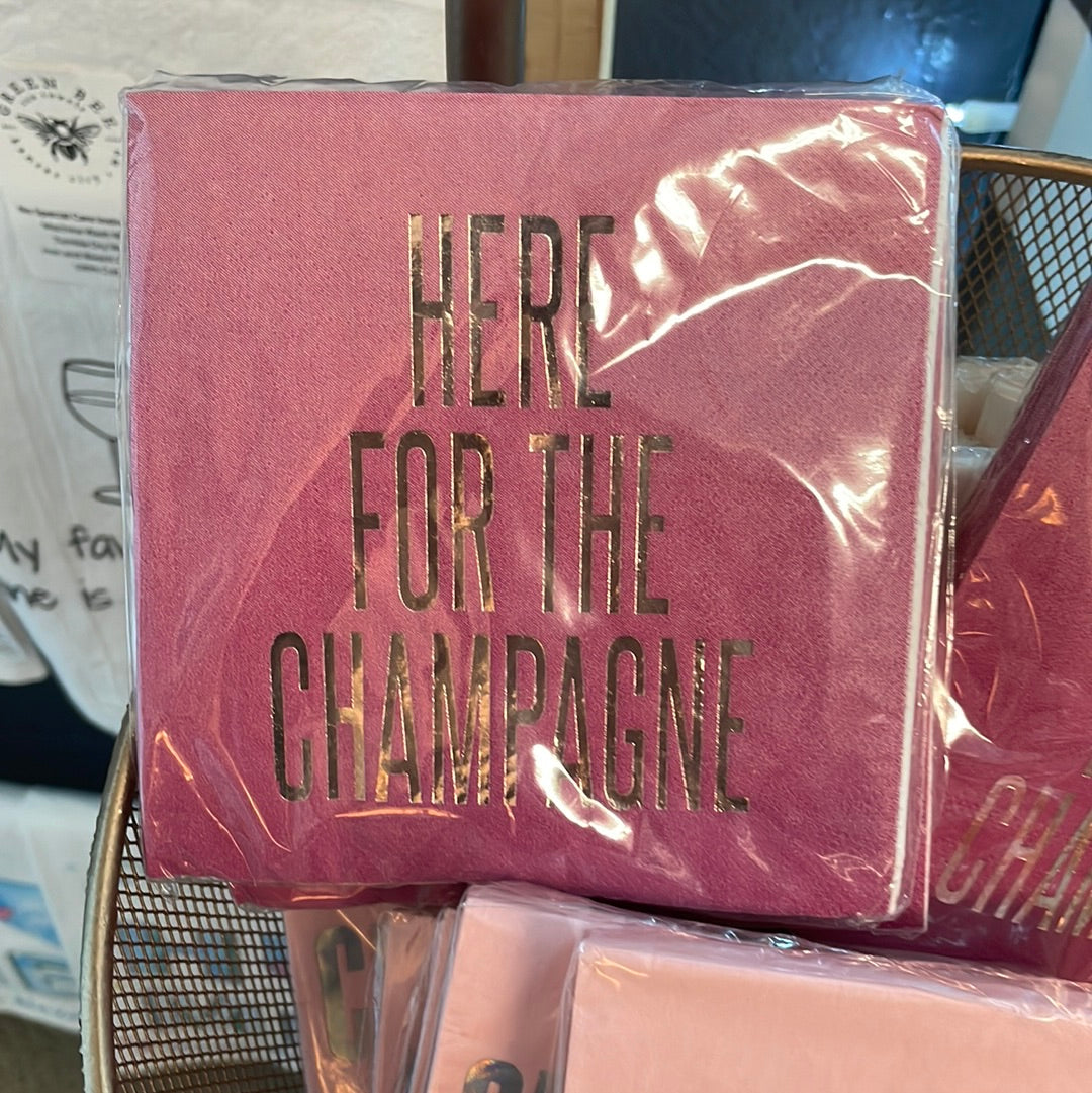 Here for the Champagne Napkins
