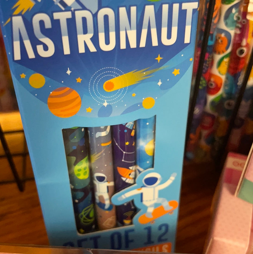 Astronaut Pencil Set