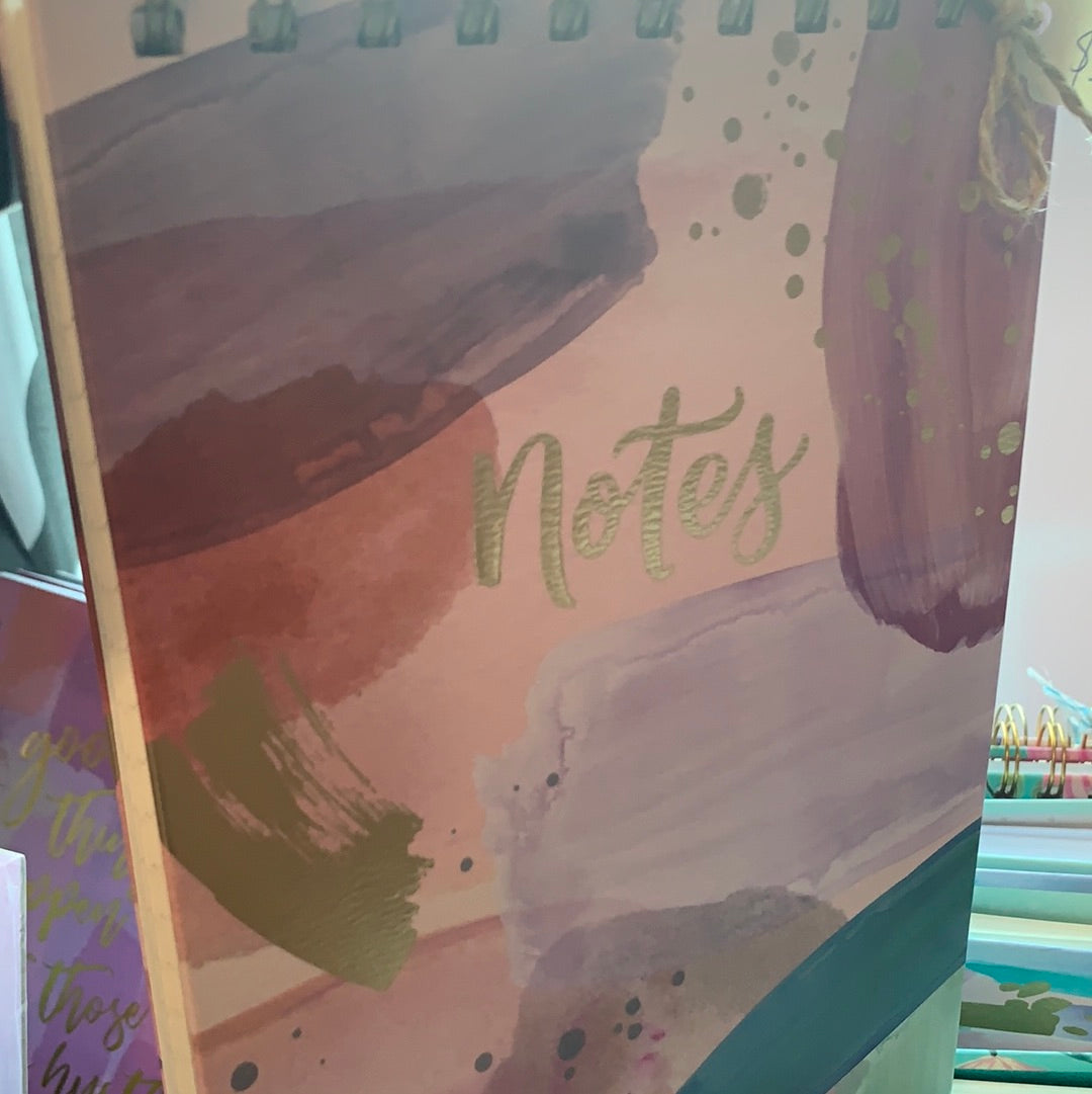 Purple watercolor  Notebook