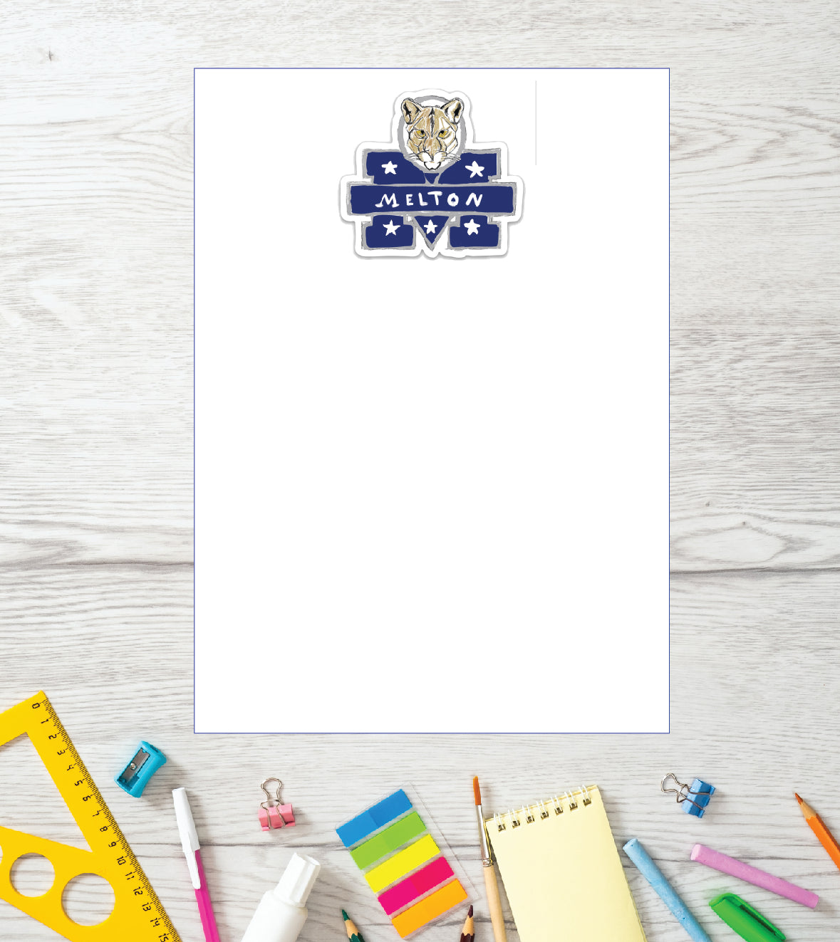 Rollan Melton Elementary Notepad – Stylish Scribe Stationery