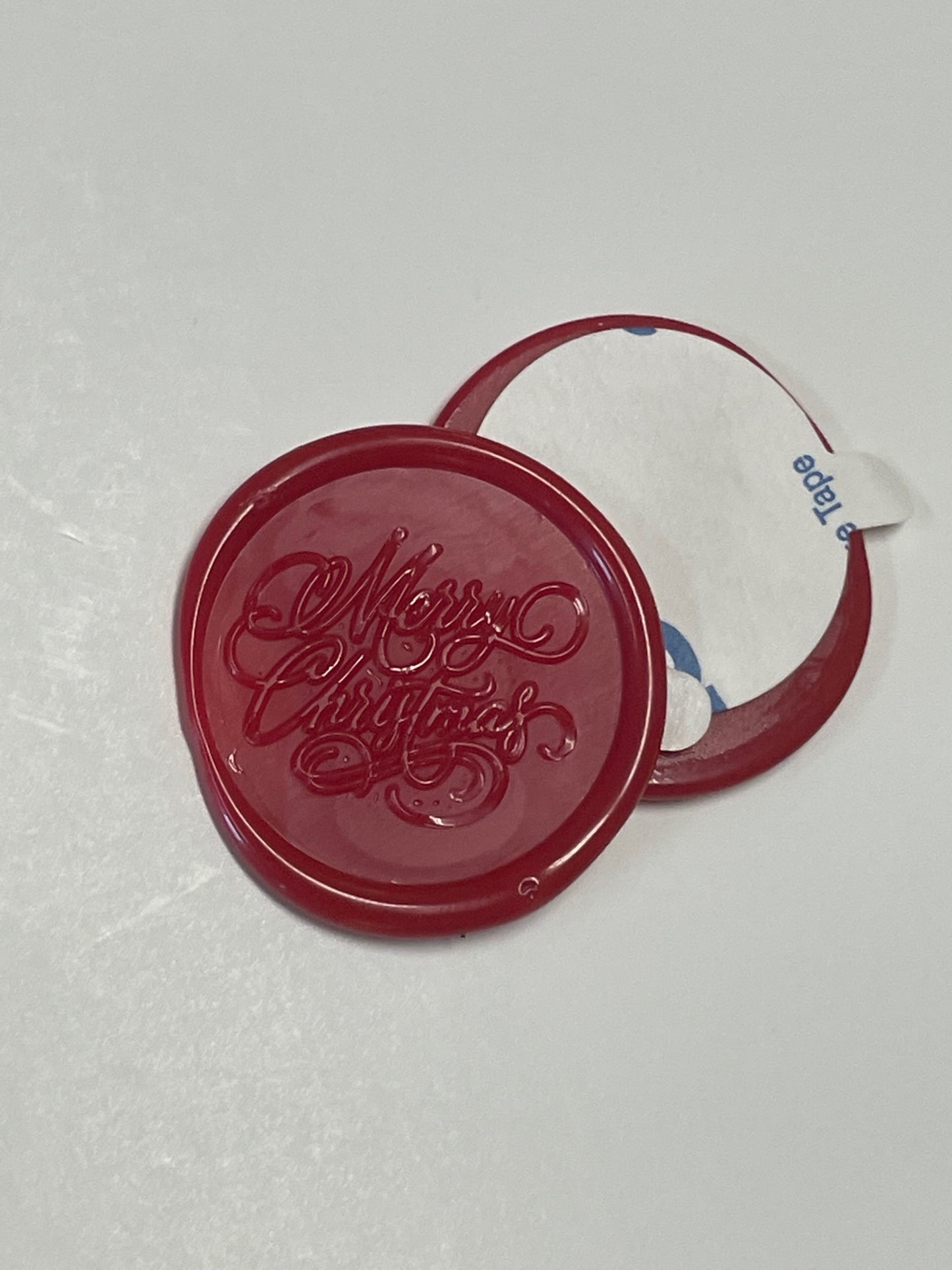 Merry Christmas Wax Seal Stickers