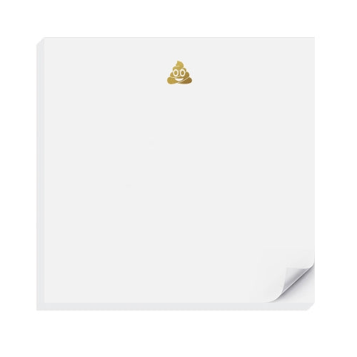 Poop Note Paper Poop Emoji Notepad – Stylish Scribe Stationery